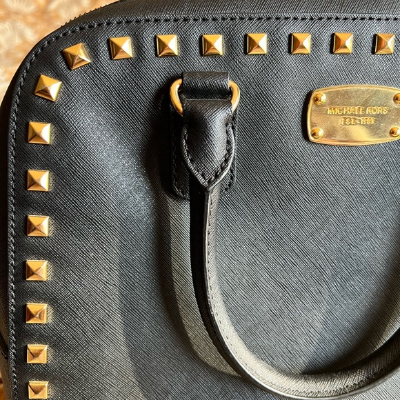 Michael Kors black studded bag - Picture 2 of 2